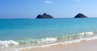 ハワイの海のイメージ画像